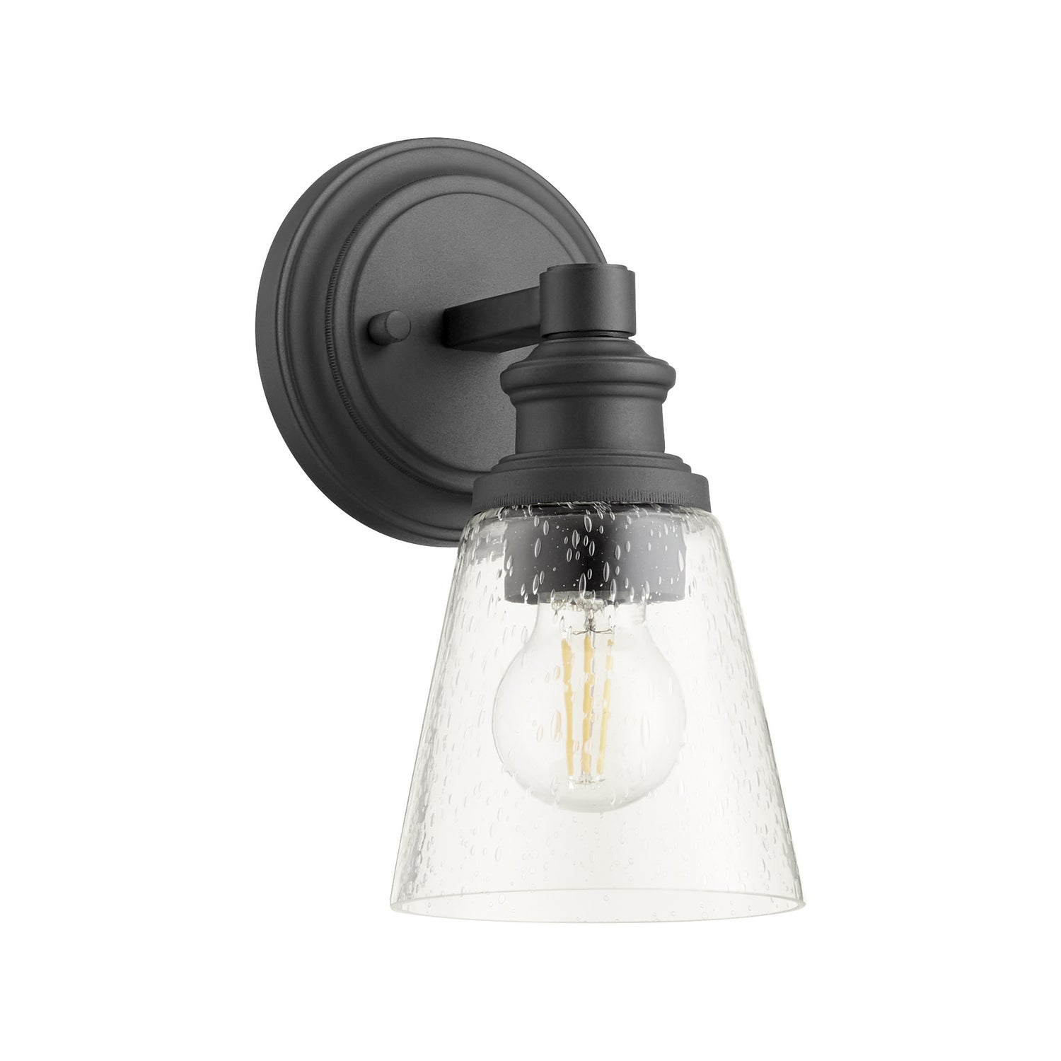 Quorum - 509-1-69 - One Light Wall Mount - Dunbar - Textured Black