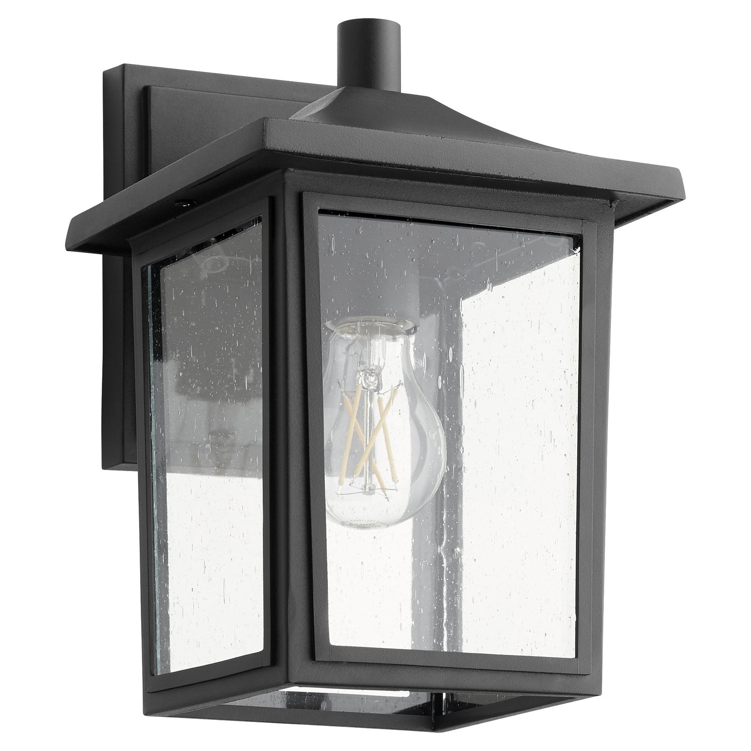 Quorum - 707-69 - One Light Wall Mount - 7 in. Lanterns - Textured Black
