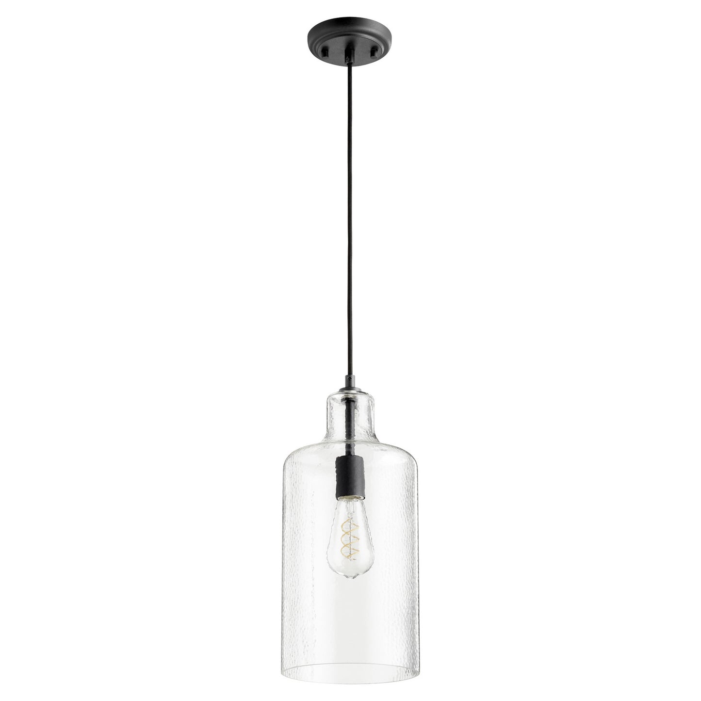 Quorum - 8141-69 - One Light Pendant - 8141 Pendants - Textured Black