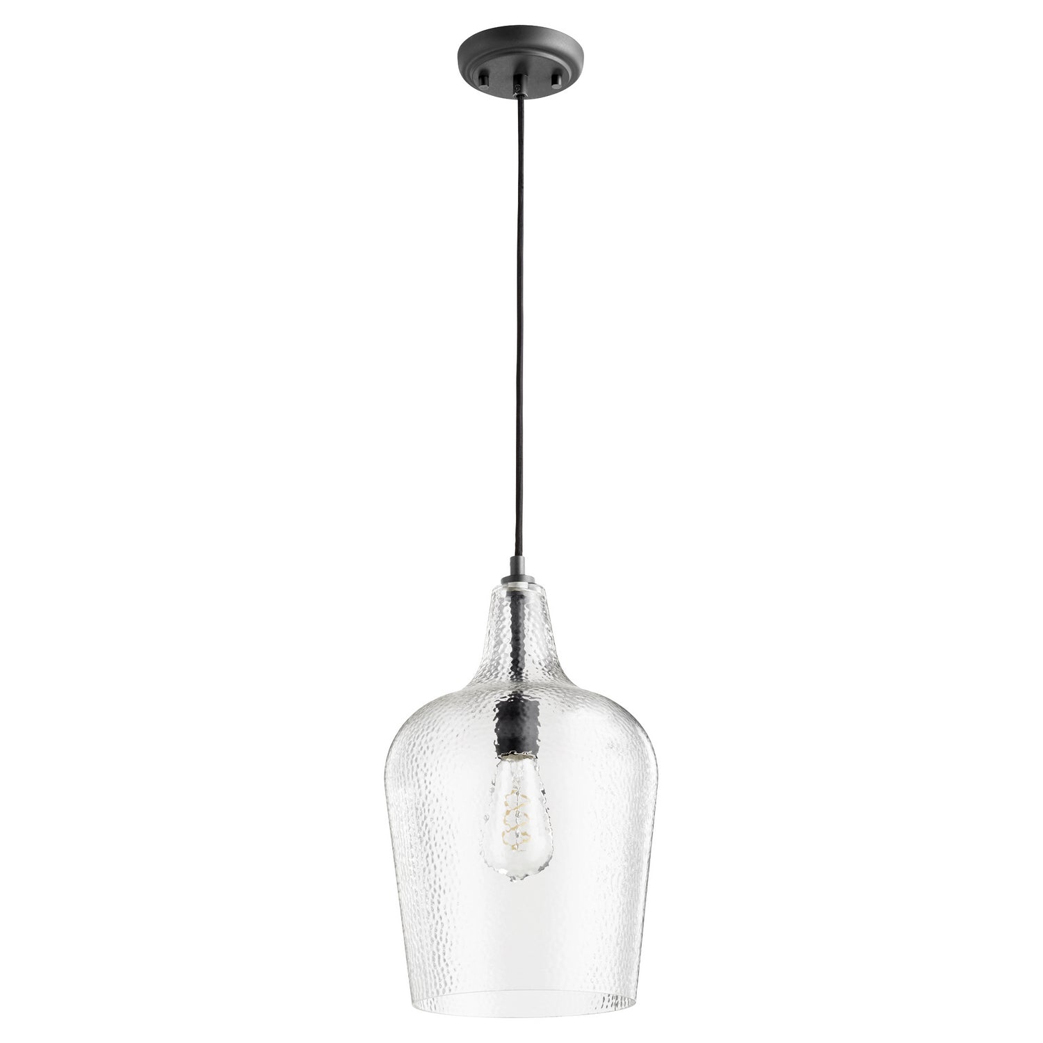 Quorum - 8143-69 - One Light Pendant - 8143 Pendants - Textured Black