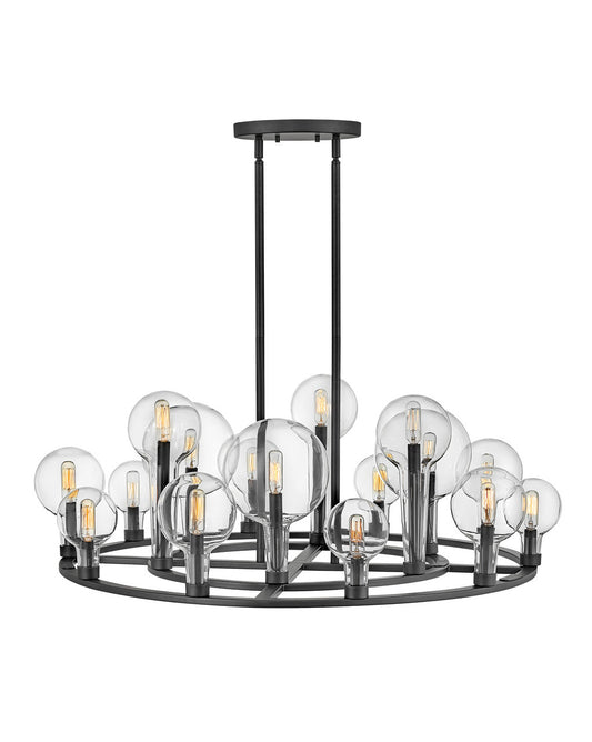 Hinkley - 30529BK - LED Chandelier - Alchemy - Black
