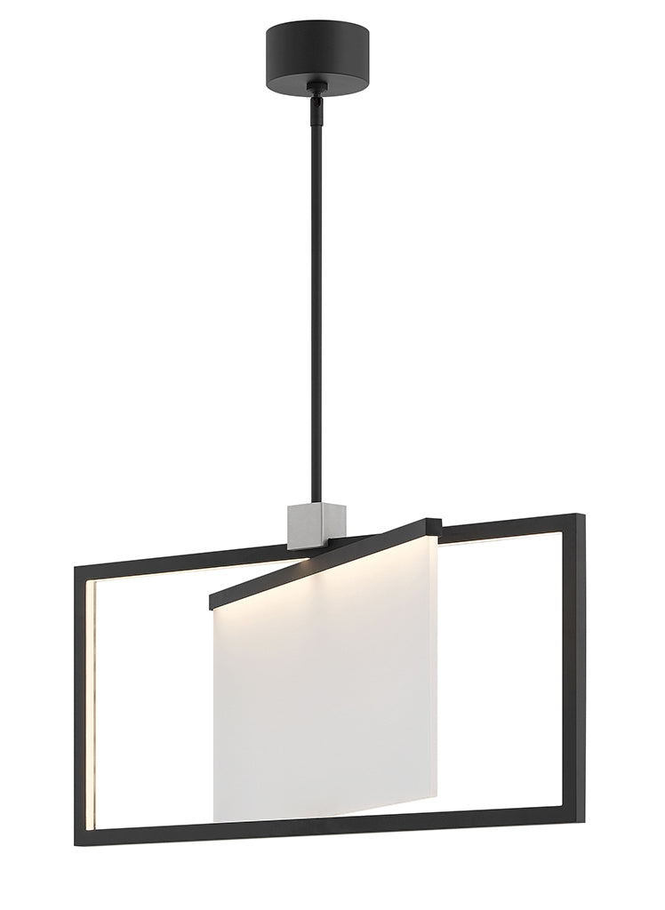 Hinkley - 32504BLK - LED Chandelier - Folio - Black