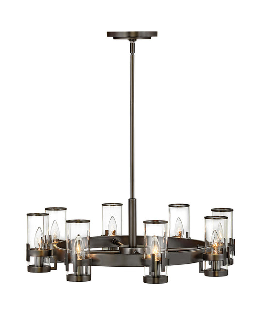 Hinkley - 38106BX - LED Chandelier - Reeve - Black Oxide