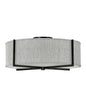 Hinkley - 41709BK - LED Foyer Pendant - Axis Heathered Gray - Black