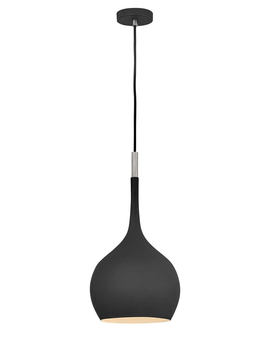 Hinkley - 4457BK - LED Pendant - Ziggy - Black