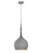 Hinkley - 4457MG - LED Pendant - Ziggy - Matte Gray