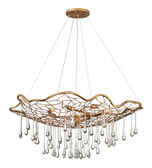 Hinkley - 45306BNG - LED Chandelier - Laguna - Burnished Gold