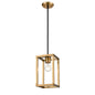 DVI Lighting - DVP28121MF+BR+GR - One Light Mini-Pendant - Sambre - Multiple Finishes And Brass And Graphite