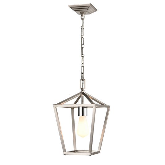 DVI Lighting - DVP30120MF+SN - One Light Mini-Pendant - Lundy'S Lane - Multiple Finishes And Satin Nickel