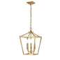 DVI Lighting - DVP30147MF+BR - Three Light Pendant - Lundy'S Lane - Multiple Finishes And Brass