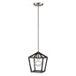 DVI Lighting - DVP43821SN+GR - One Light Mini-Pendant - Cabot Trail - Satin And Graphite