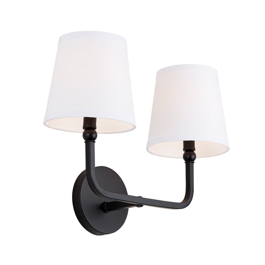 Capital Lighting - 119321MB-674 - Two Light Vanity - Dawson - Matte Black