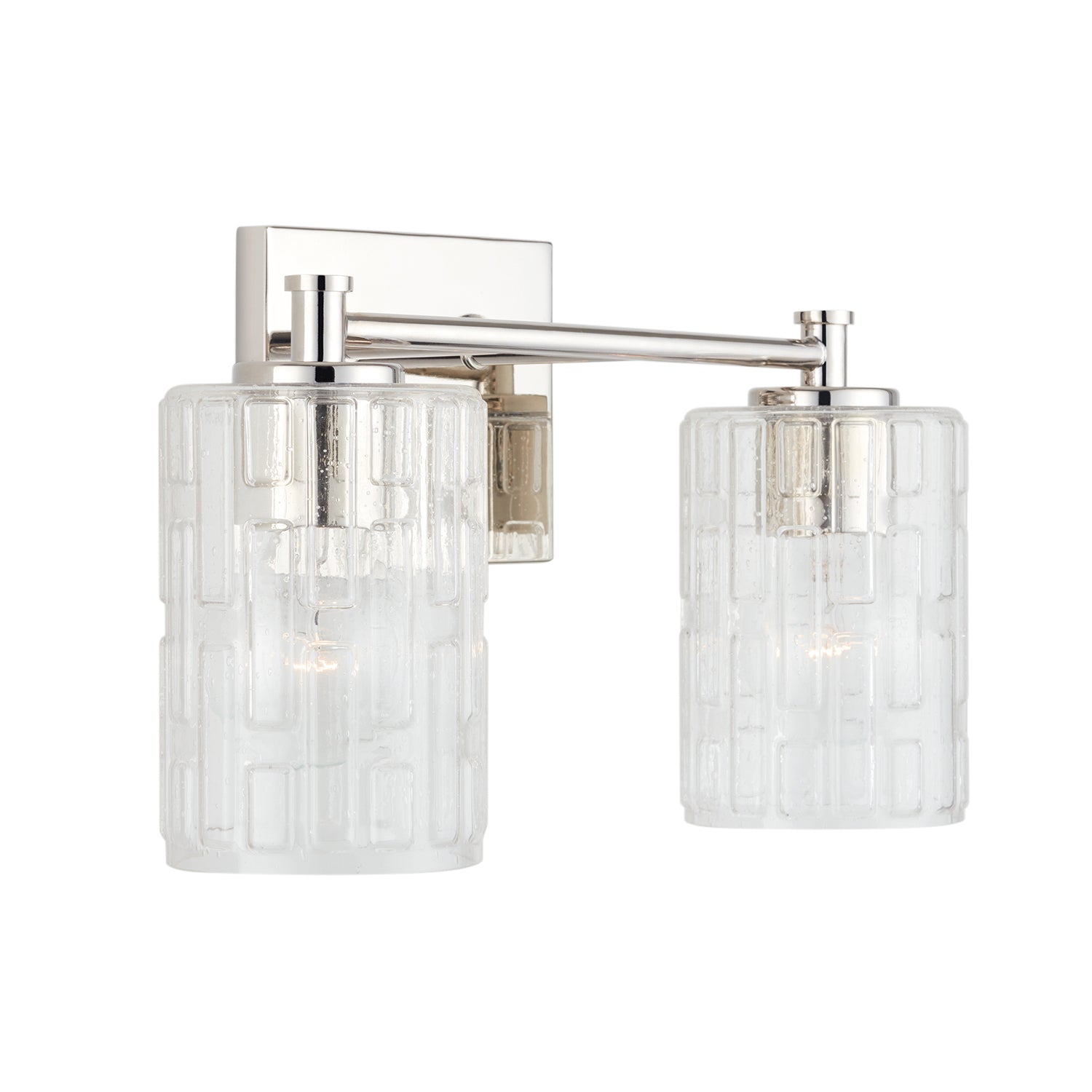 Capital Lighting - 138321PN-491 - Two Light Vanity - Emerson - Polished Nickel