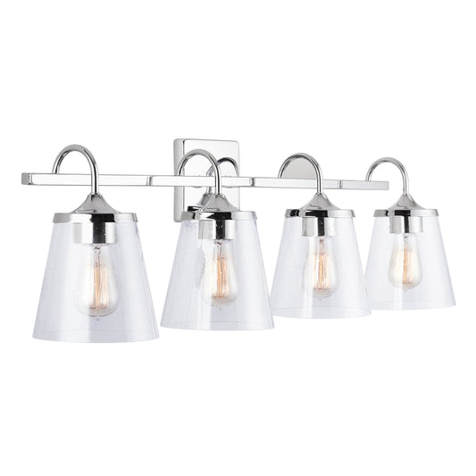 Capital Lighting - 139142CH-496 - Four Light Vanity - Jayne - Chrome