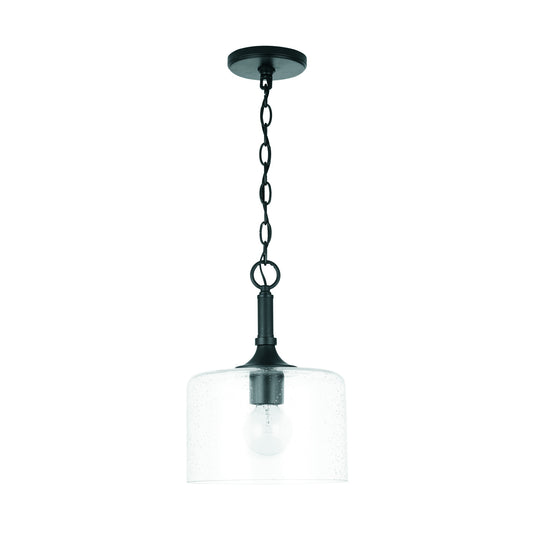 Capital Lighting - 339311MB - One Light Pendant - Carter - Matte Black