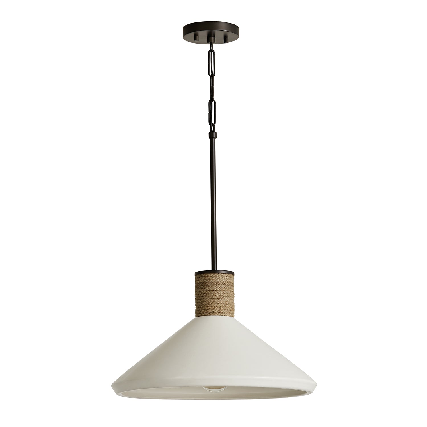 Capital Lighting - 340613PW - One Light Pendant - Destin - Dark Pewter