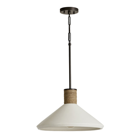 Capital Lighting - 340613PW - One Light Pendant - Destin - Dark Pewter