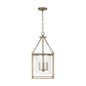 Capital Lighting - 532843AD - Four Light Pendant - Cooper - Aged Brass