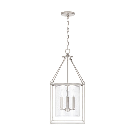 Capital Lighting - 532843BN - Four Light Pendant - Cooper - Brushed Nickel