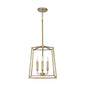 Capital Lighting - 537641AD - Four Light Foyer Pendant - Thea - Aged Brass