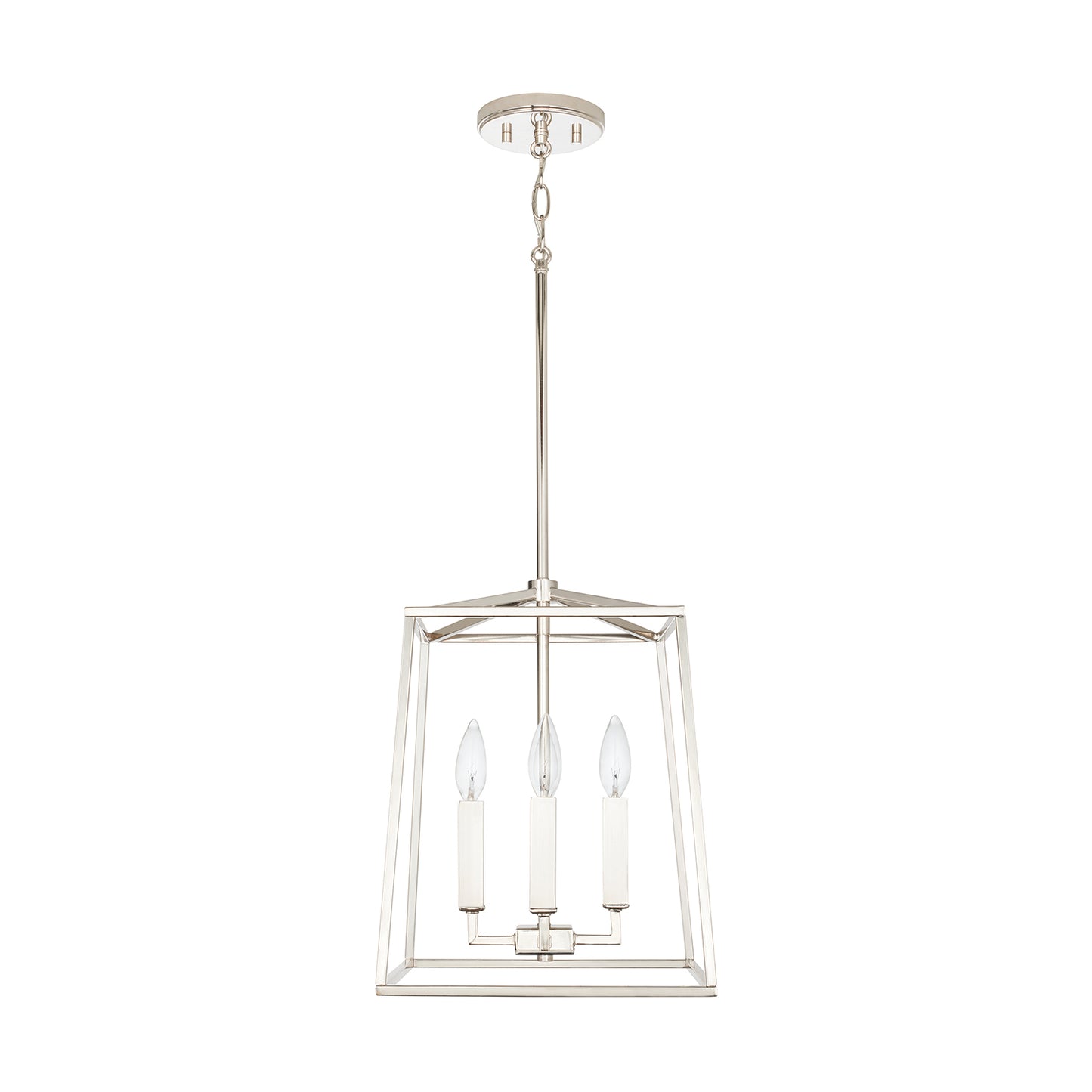 Capital Lighting - 537641PN - Four Light Foyer Pendant - Thea - Polished Nickel