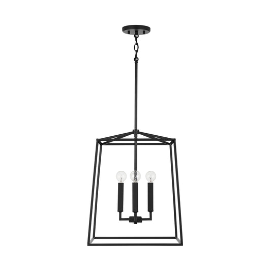 Capital Lighting - 537642MB - Four Light Foyer Pendant - Thea - Matte Black