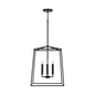 Capital Lighting - 537642MB - Four Light Foyer Pendant - Thea - Matte Black