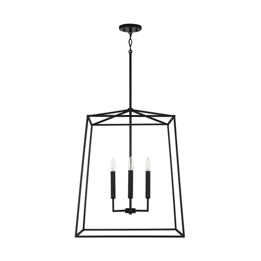 Capital Lighting - 537643MB - Four Light Foyer Pendant - Thea - Matte Black