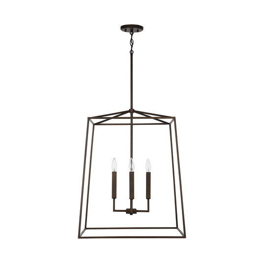 Capital Lighting - 537643OR - Four Light Foyer Pendant - Thea - Oil Rubbed Bronze