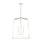 Capital Lighting - 537643PN - Four Light Foyer Pendant - Thea - Polished Nickel