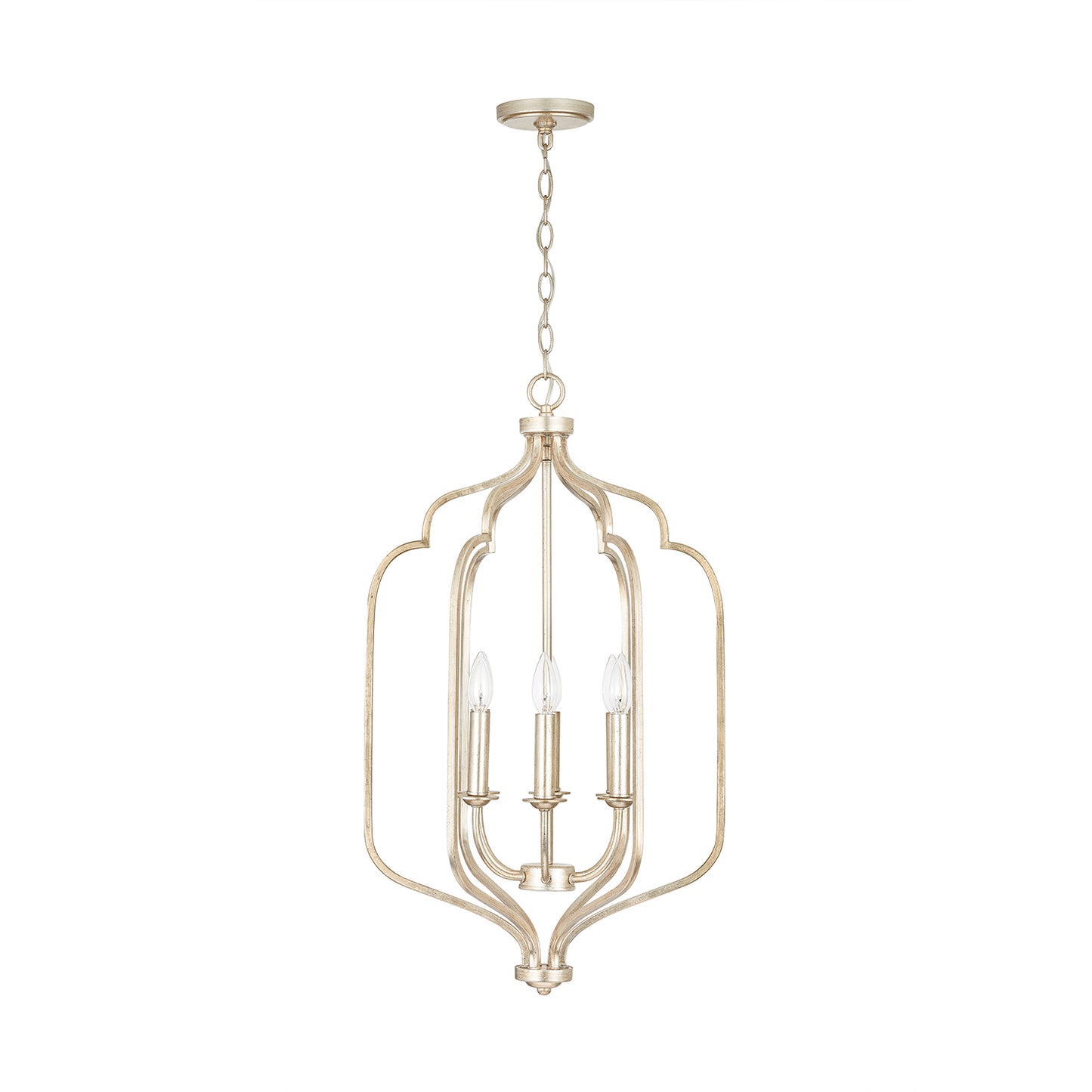 Capital Lighting - 538761WG - Six Light Foyer Pendant - Ophelia - Winter Gold