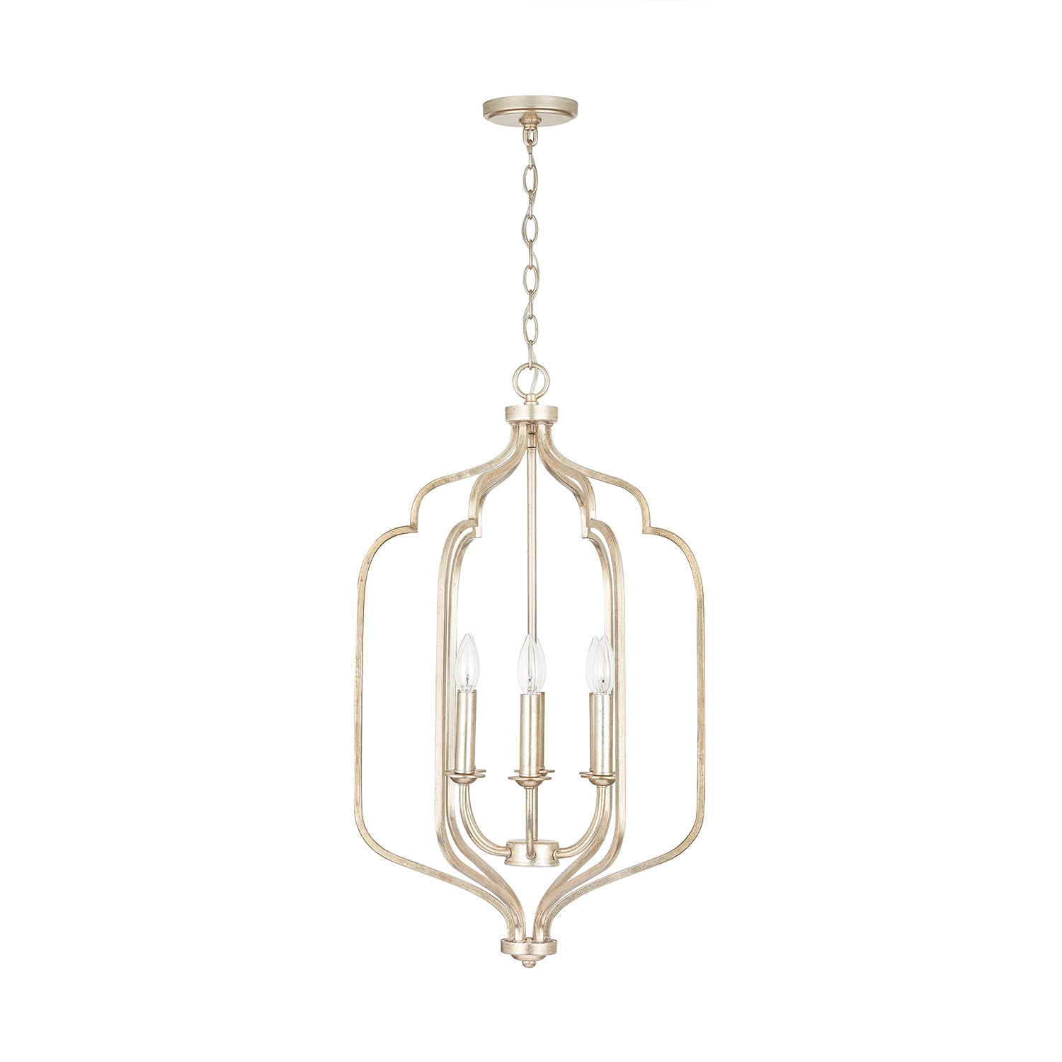 Capital Lighting - 538761WG - Six Light Foyer Pendant - Ophelia - Winter Gold