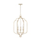 Capital Lighting - 538761WG - Six Light Foyer Pendant - Ophelia - Winter Gold