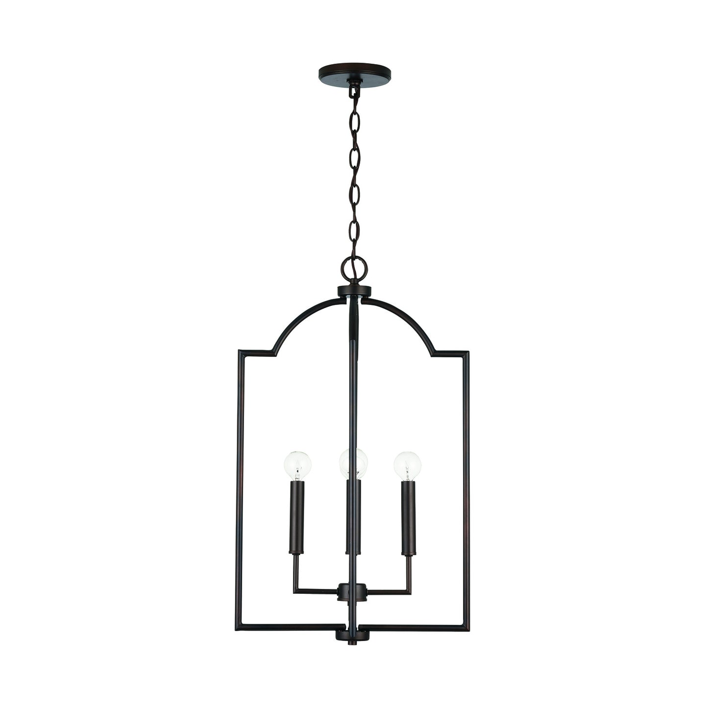 Capital Lighting - 539341BZ - Four Light Foyer Pendant - Carter - Bronze