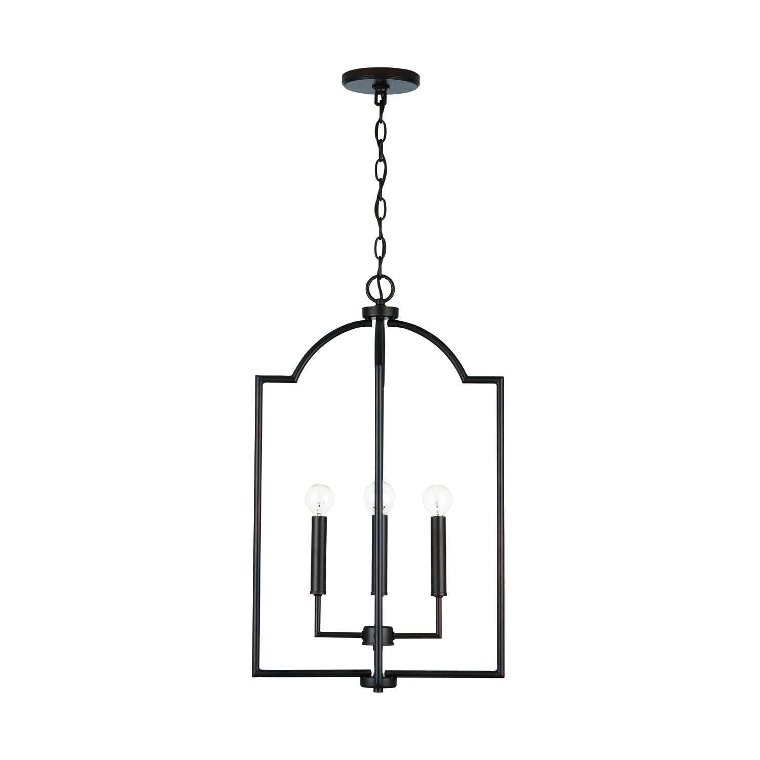 Capital Lighting - 539341BZ - Four Light Foyer Pendant - Carter - Bronze