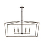 Capital Lighting - 837661OR - Six Light Island Pendant - Thea - Oil Rubbed Bronze