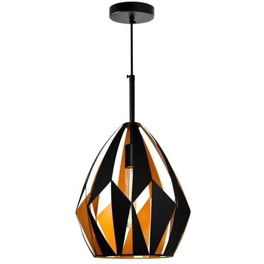 CWI Lighting - 1114P12-1-271 - One Light Pendant - Oxide - Black & Copper