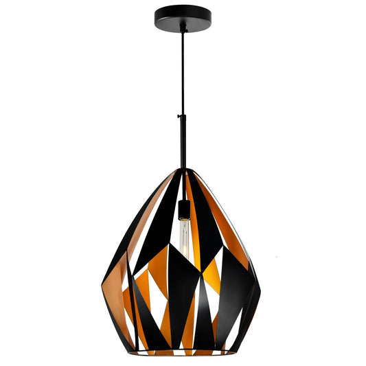 CWI Lighting - 1114P20-1-271 - One Light Pendant - Oxide - Black & Copper