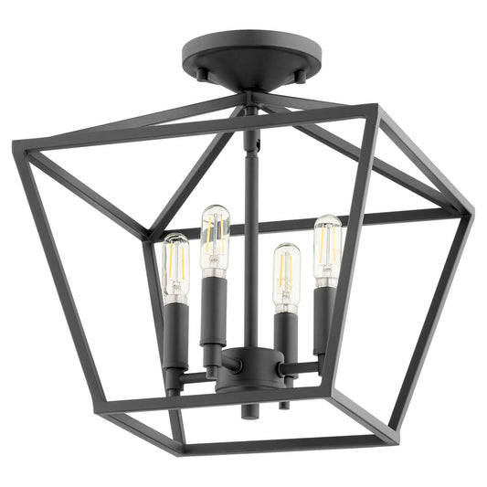 Quorum - 304-13-69 - Four Light Dual Mount - Gabriel - Textured Black