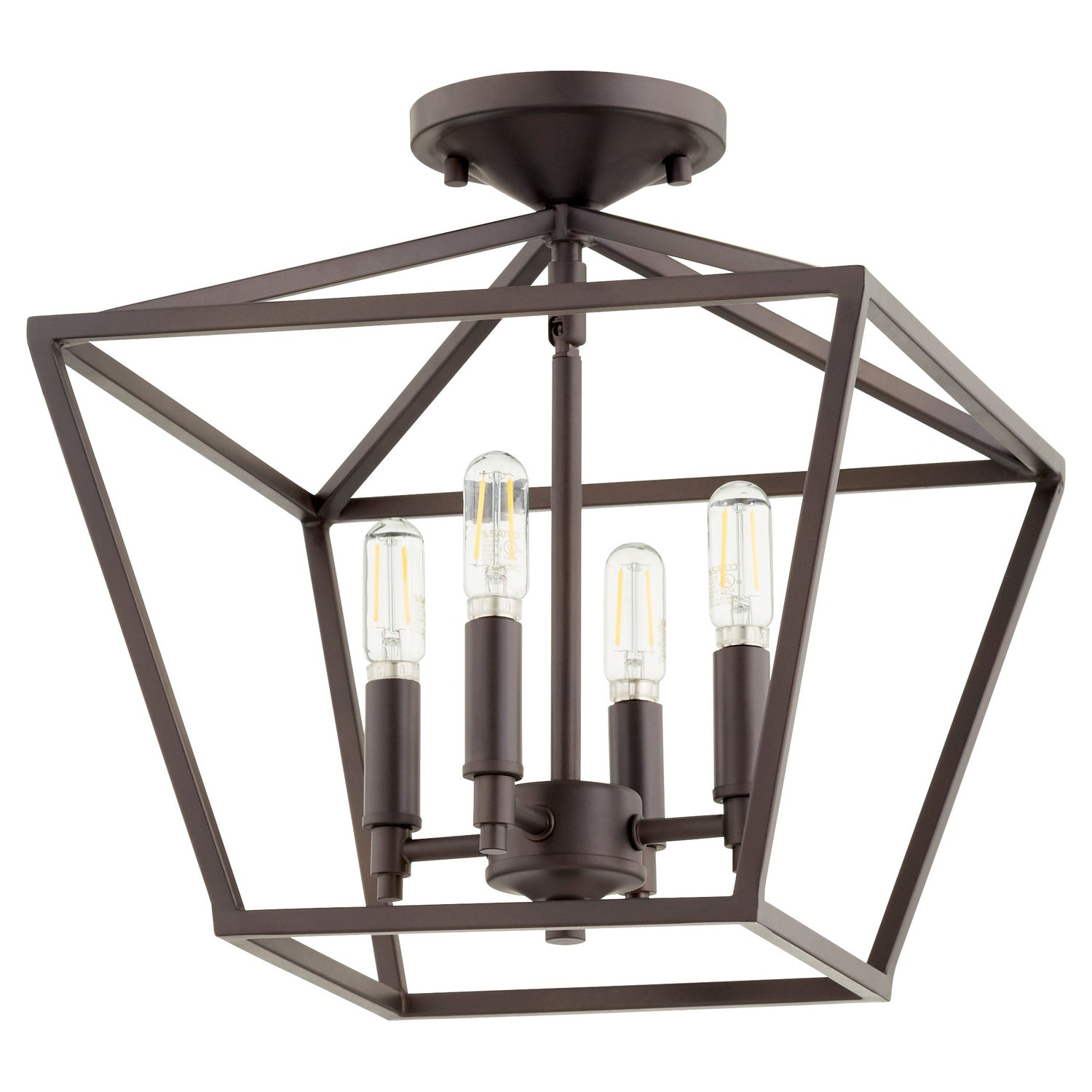Quorum - 304-13-86 - Four Light Dual Mount - Gabriel - Oiled Bronze