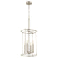 Quorum - 686-4-65 - Four Light Entry Pendant - Olympus - Satin Nickel