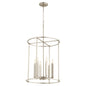 Quorum - 686-6-65 - Six Light Entry Pendant - Olympus - Satin Nickel