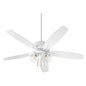 Quorum - 7052-308 - 52"Ceiling Fan - Breeze - Studio White