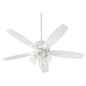 Quorum - 7052-408 - 52"Ceiling Fan - Breeze - Studio White