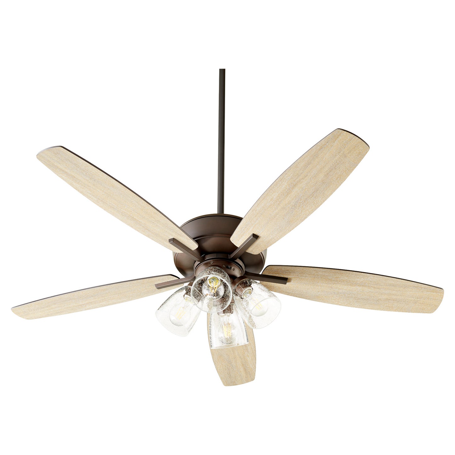 Quorum - 7052-486 - 52"Ceiling Fan - Breeze - Oiled Bronze