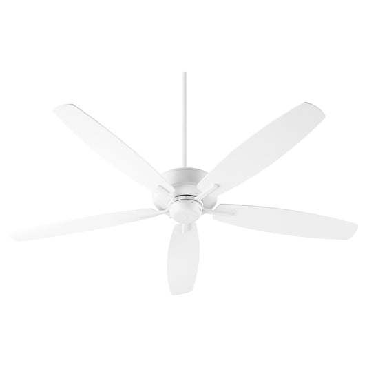 Quorum - 7060-8 - 60"Ceiling Fan - Breeze 60" - Studio White