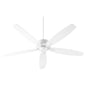 Quorum - 7060-8 - 60"Ceiling Fan - Breeze 60" - Studio White