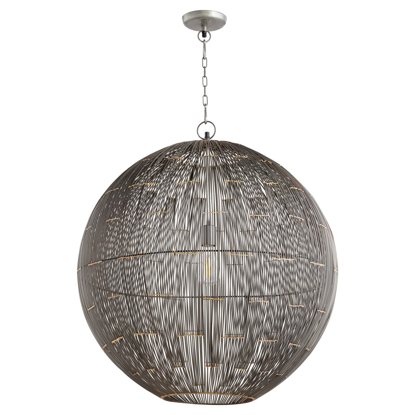 Quorum - 831-26-93 - One Light Pendant - Artisan Pendants - Charcoal