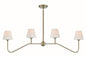 Crystorama - KEE-A3004-VG - Four Light Chandelier - Keenan - Vibrant Gold