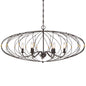 Crystorama - ZUC-A9036-EB-GA - Six Light Chandelier - Zucca - English Bronze / Antique Gold